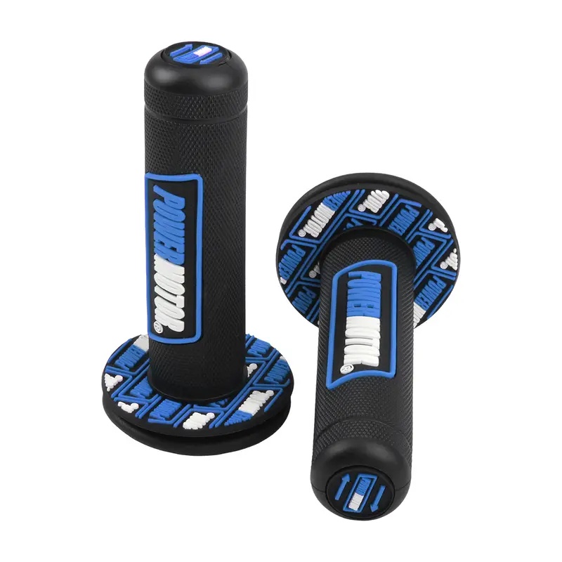 Universal Motorcycle Grips 7/8 In 22mm 24mm Handlebar Protection Accessories Dirt Bike Off-Road Rubber Gel Hand Grip Powermotor - Image 14