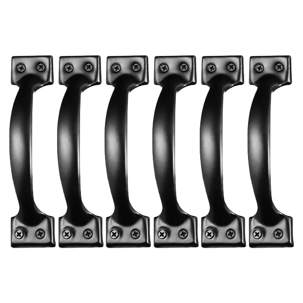 

6Pcs Cabinet Door Knob Vintage Brass Pull Handle for Drawer Cupboard Wardrobe Furniture Decorative Knob Door Pull Handle