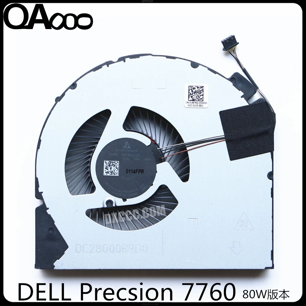 CN-0KPYYT / CN-0VXTNG GPU COOLING FAN FOR DELL Precsion 7760 Precsion 7750 GPU COOLING FAN