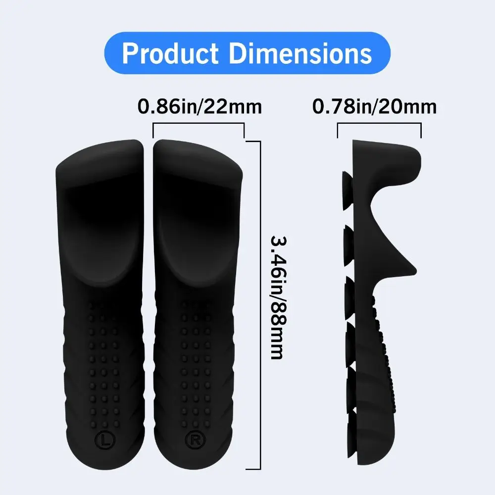 مقبض ألعاب من السيليكون لكوب شفط الكمبيوتر اللوحي، قبضة لوحة ألعاب مضادة للانزلاق، مريحة قابلة للفصل لـ PUBG/الكاكين خارج/قواعد البقاء على قيد الحياة #6