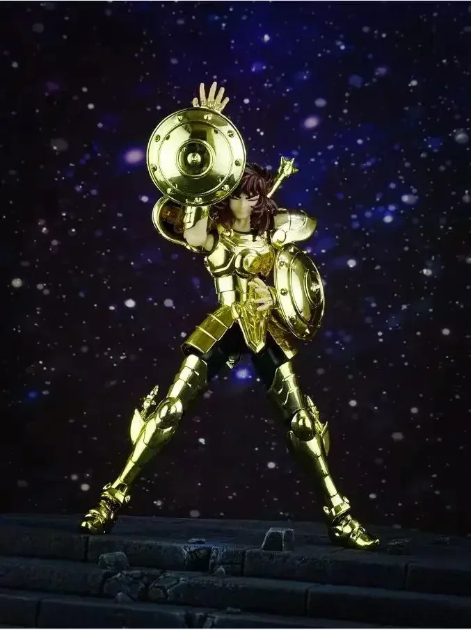 CS Modelo Saint Seiya Myth Pano Figura de Ação, EX Libra Dohko com Dragão Shiryu, Cavaleiros do Zodíaco, Anime Metal Armor, Em estoque