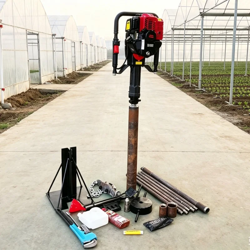 Customized Backpack Core Drilling Rig, Portable Shallow Geological Sampling Equipment for Outdoor Mountain Survey