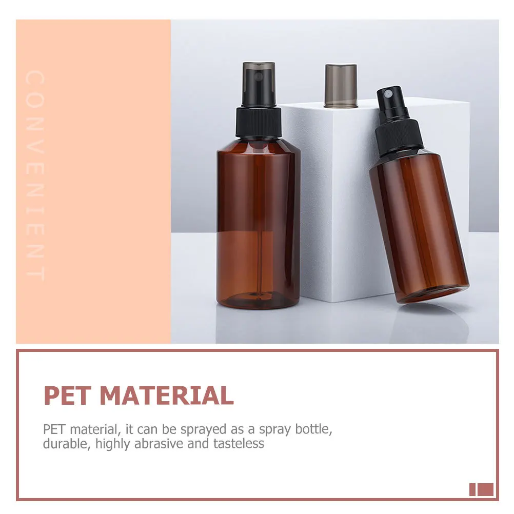 10 個のファインミストスプレーボトル耐久性のある漏れ防止旅行用香水容器再利用可能なペット素材ポータブルメイクアップサブボトル