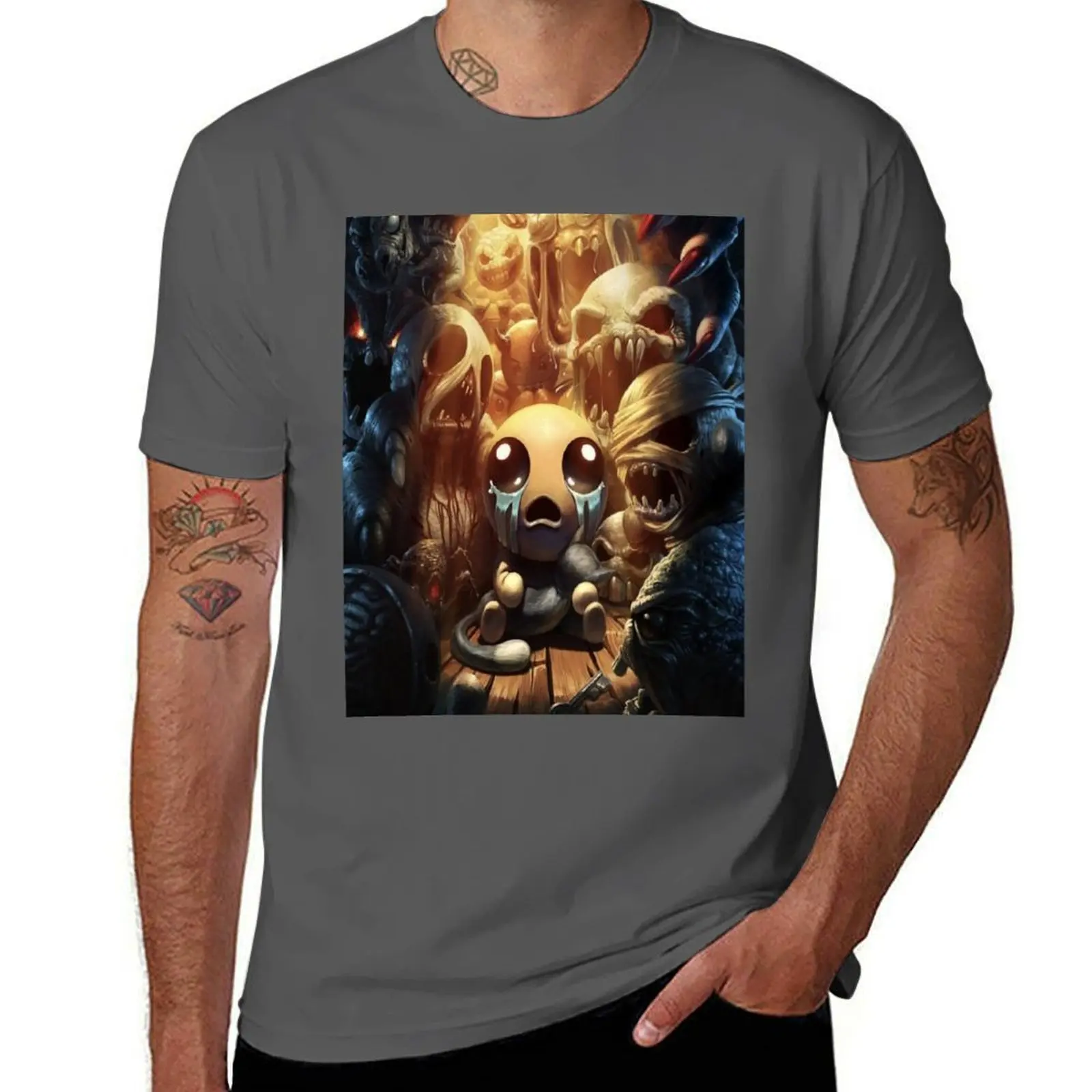 

The binding of Isaac T-Shirt t shirts for man graphic tees t shirts for man pack white T-Shirt