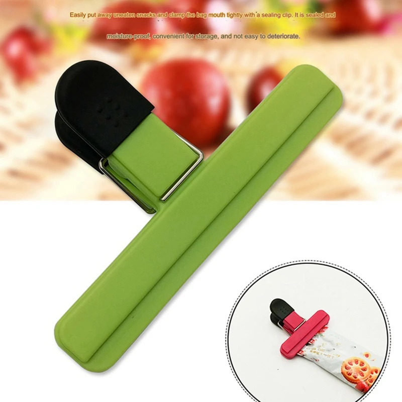 Household Storage Plastic Bag Sealing Clip Food Preservation Moisture-Proof Sealing Clip Snack Milk Powder Bag Clip