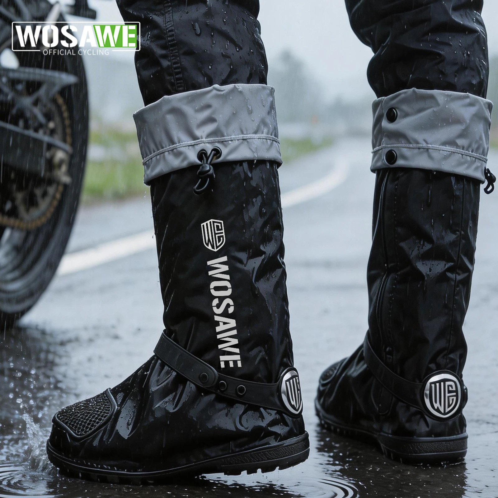 Cycling Commute Rain - WOSAWE WOSAWE 방수 레인 부츠 커버
