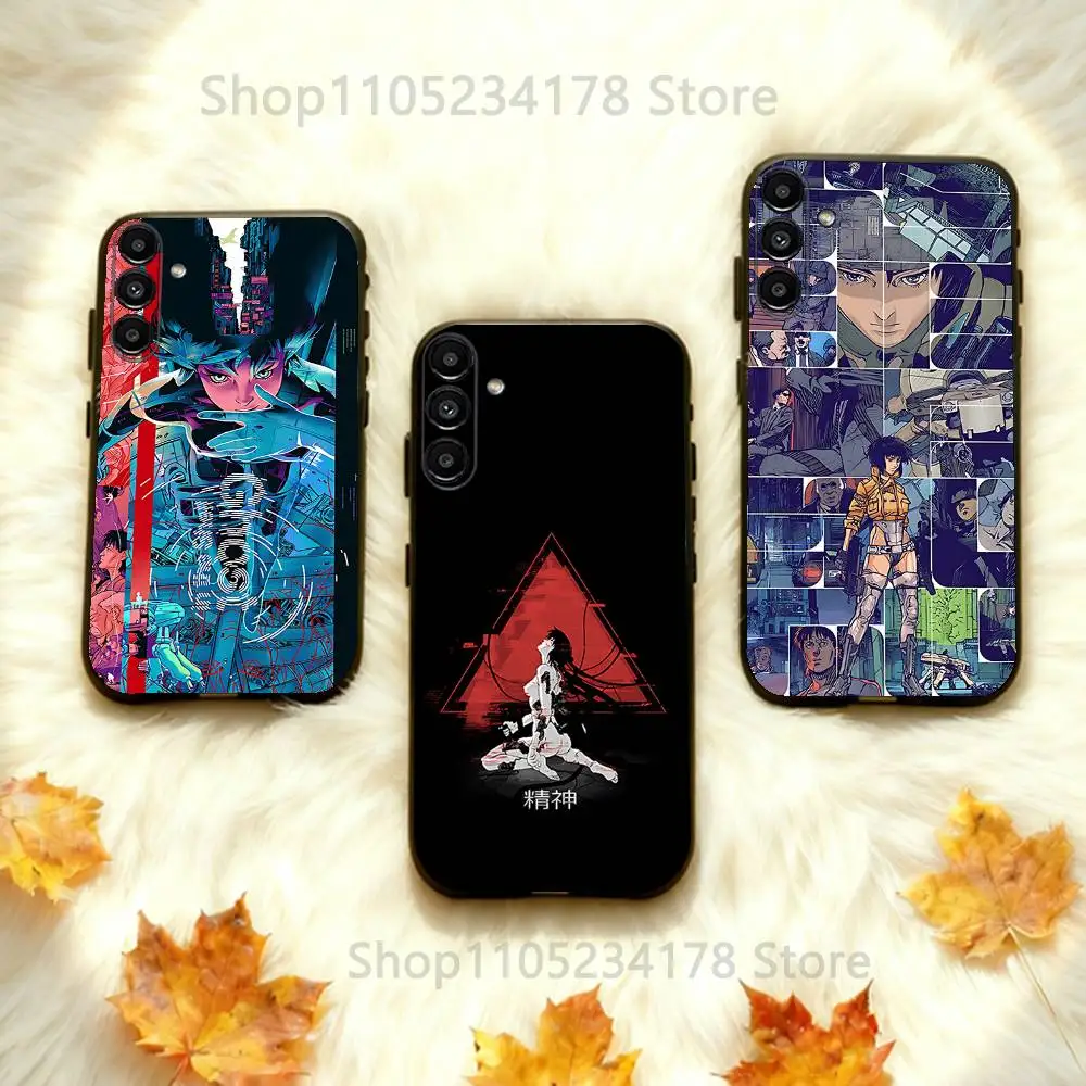 

Movie G-Ghost in the Shell For Samsung Galaxy A73,31,32,72,41,53,52,71,22,5G,Note,J7,8,9 Soft Black Phone Case