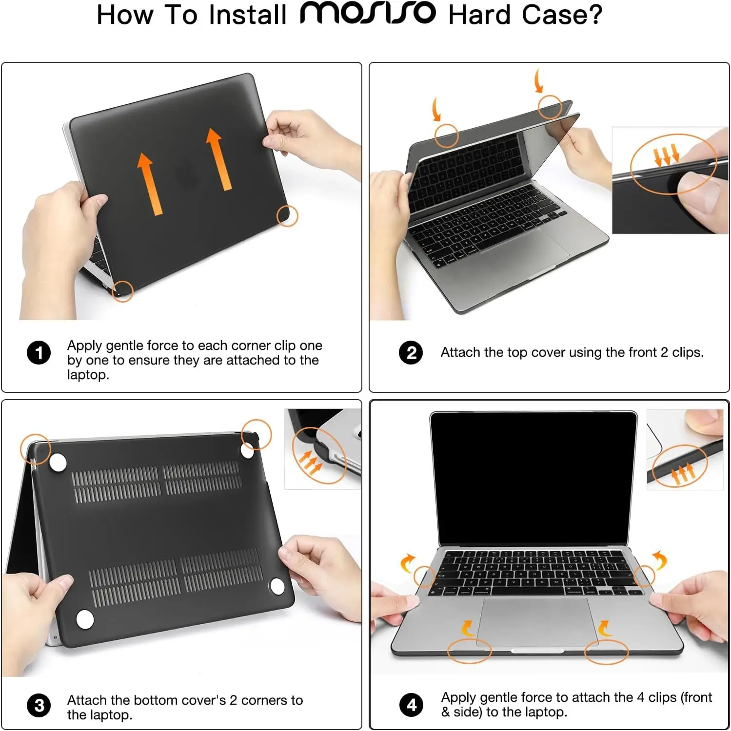 MOSISO Compatible avec MacBook Air 13 13.6 pouces Case 2025 2024 2023 2022 Version M4 A3240 M3 A3113 M2 A2681, coque rigide
