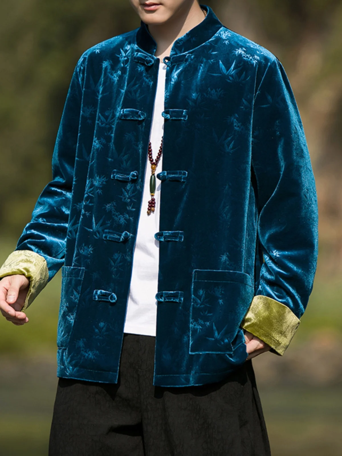 

Новая китайская молодежная куртка с воротником-стойкой, весенне-осенняя модная верхняя одежда, длинная свевая застежка на одной пуговице, подставка