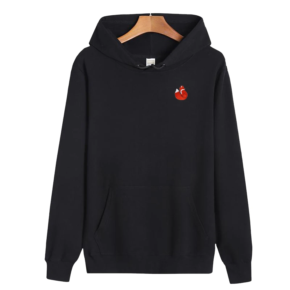 Autumn and Winter Men's and Women's Hoodies, Embroidered Logo of Korean Fashion Brand, All Cotton Casual Loose Fitting Pullover