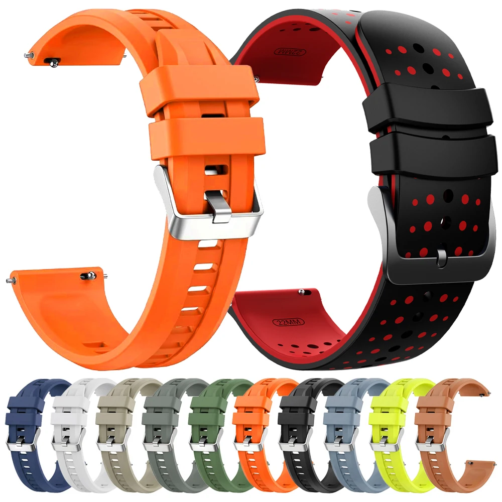 22Mm Silicone Strap… - image