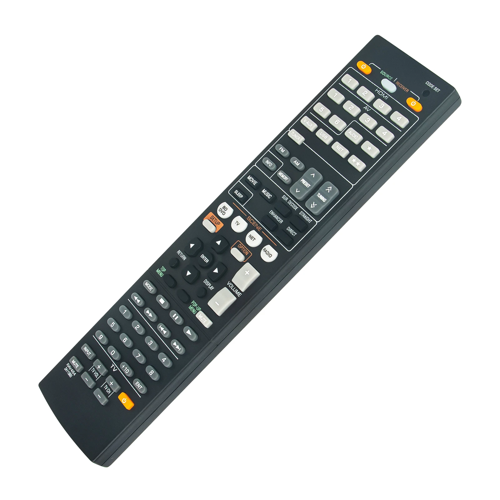 New RAV464 ZA11360 Relaced Remote Control Fit For YAMAHA RX-V473BL RX-V473 HTR-4065 AV Receiver