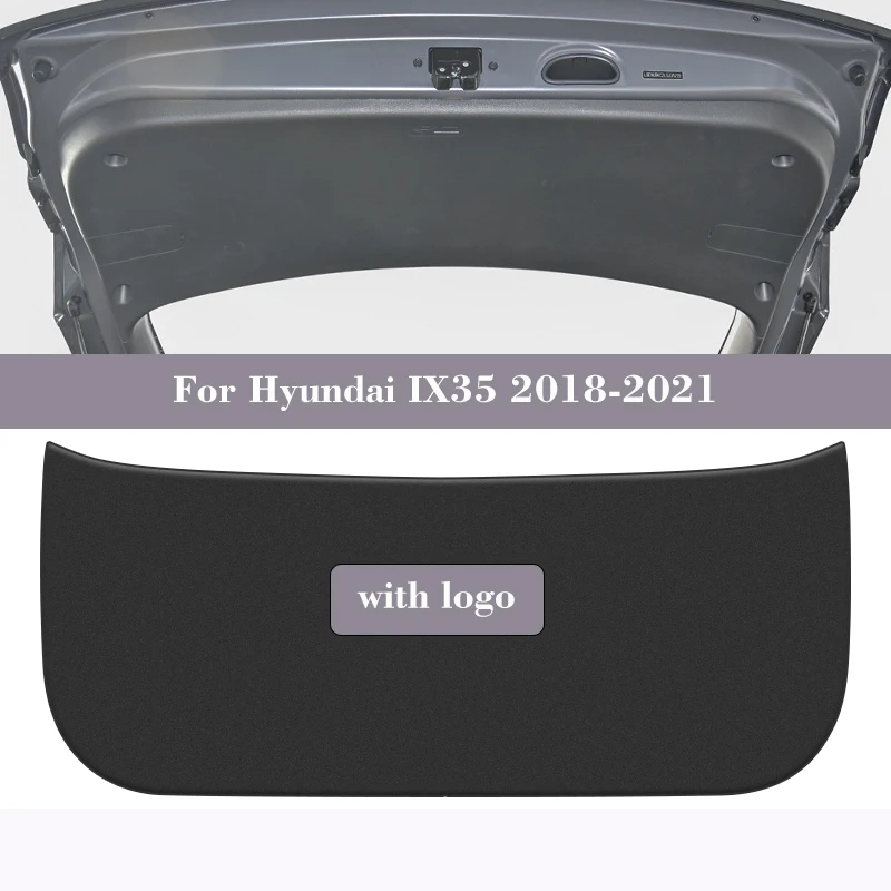 

Car Rear Trunk Tailgate Protective Mat PU Leather Decoration Pad For Hyundai IX35 2018-2021 Car Liftgate Protection Mat