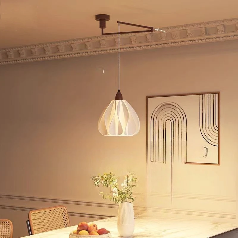 Medieval removable chandelier creative personality art dining room restaurant rocker light bar atmosphere