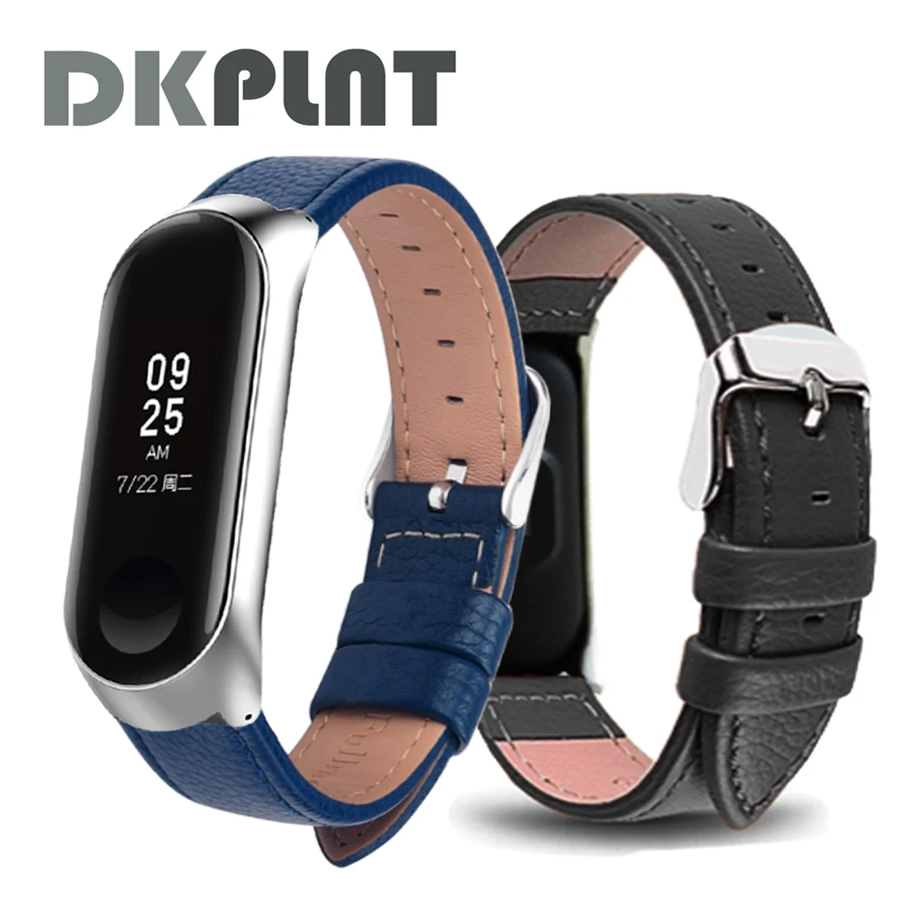 Bracelet for Xiaomi Mi Band 6 5 4 leather Strap Replacement Wristband MiBand 6 4 band5 Strap for Amazfit xiaomi Mi Band strap