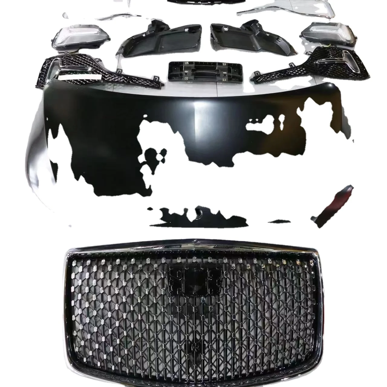 Ming Ao 023 Vito V250 V260 V-class W447 Maybach Body Kit Exterior Surround Modified Front Bumper Rear Bumper Hood