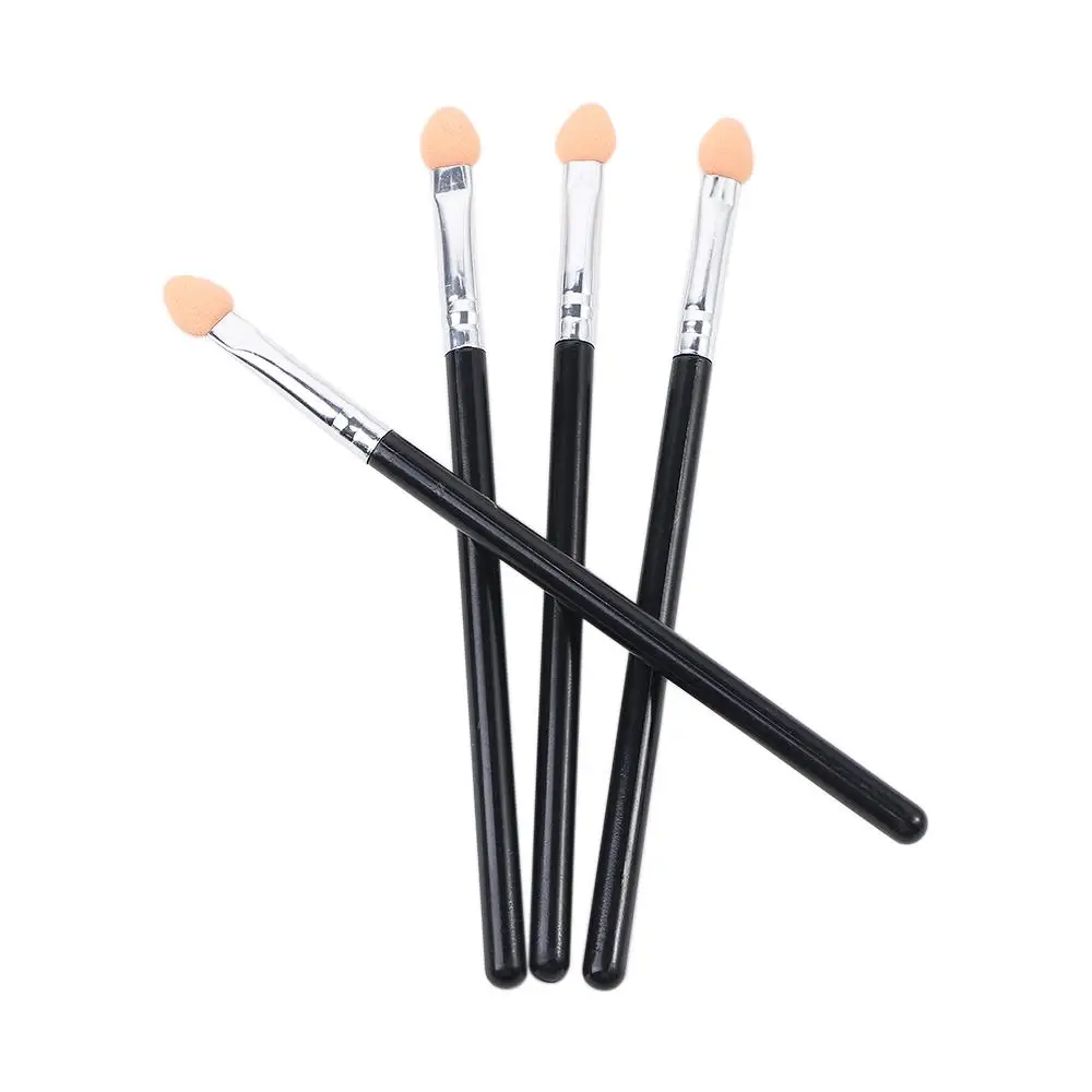 For Women Girls Dual Color Rubber Sponge Applicator Eye Shadow Brush Makeup Brush Beauty Tool