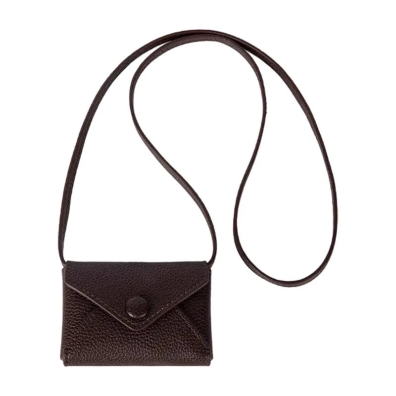 

E8FB Fashionable Small Crossbody Bag PU Leather Shoulder Bags Stylish Travel Purse Card Holder For Students and Worker