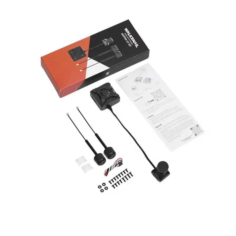 Caddx Walksnail Avatar GT KiT-1080P 100fps 2W VTX 1/1.8 Sony Starvis II 160°FOV Gyroflow Dual Antennas 256GB DVR FPV Kit