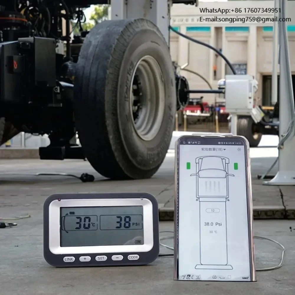 4, 6, 8, 10, 12 or 18 Sensors Truck Tpms  Warranty Commercial Equipment Tire Pressure Monitoring System