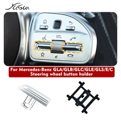 Car Steering wheel Control buttons Key Replacement for Mercedes Benz Interior Auto E C GLA GLB GLC GLE/GLS W213 W206 W247 W167