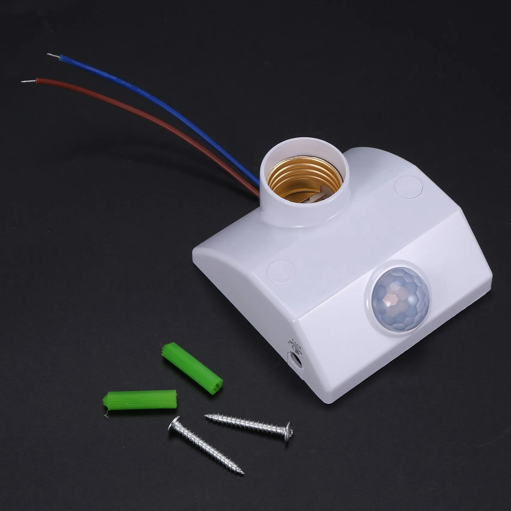 ABUP-5X Base Socket IR Lamp Bulb Movement Detector