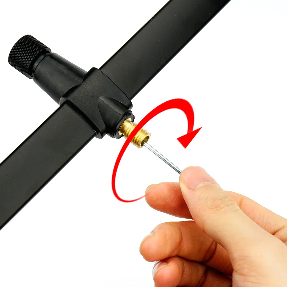 Hirisi Carp Fishing Buzzer Bar for 3 Fishing Rods Support Bank Sticks Buzz Bar Aluminium Fishing Accessories view 3