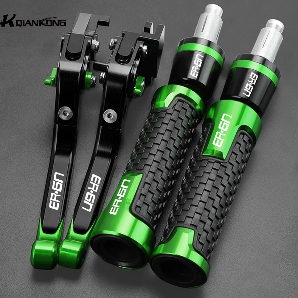 Motorcycle NINJA650R ER6F ER6N 06-08 Handles Brake Clutch Levers Handlebar grips Ends For KAWASAKI ER-6N 2006 2007 2008 ER er 6N - view 4