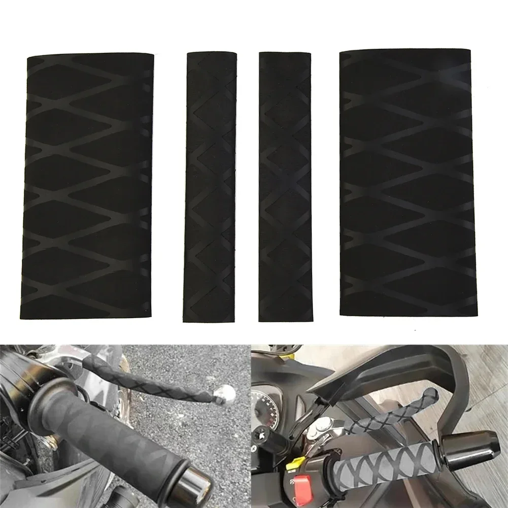 

For BMW Handlebar Cover Gloves Heat Shrink Motorcycle Grip R1200GS R1250GS Rubber ADV Anti-Slip Black Blue Green New