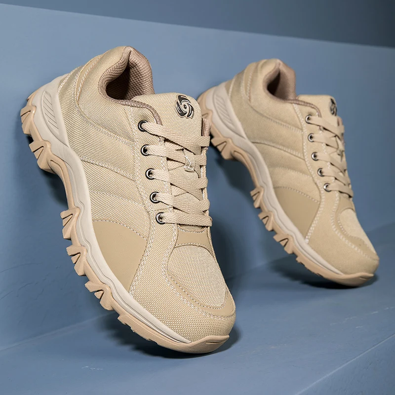 

Новые мужские походные ботинки, противоскользящие спортивные кроссовки для бега по пересеченной местности, прочные водонепроницаемые ботинки для скалолазания, мужские треккинговые охотничьи ботинки