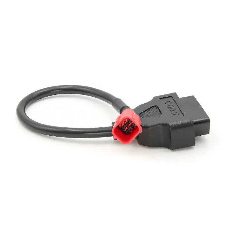 

6 To 16 Pin Motorcycle OBD Adaptors for New OBD2 Diagnostic Cable Extension Connectors