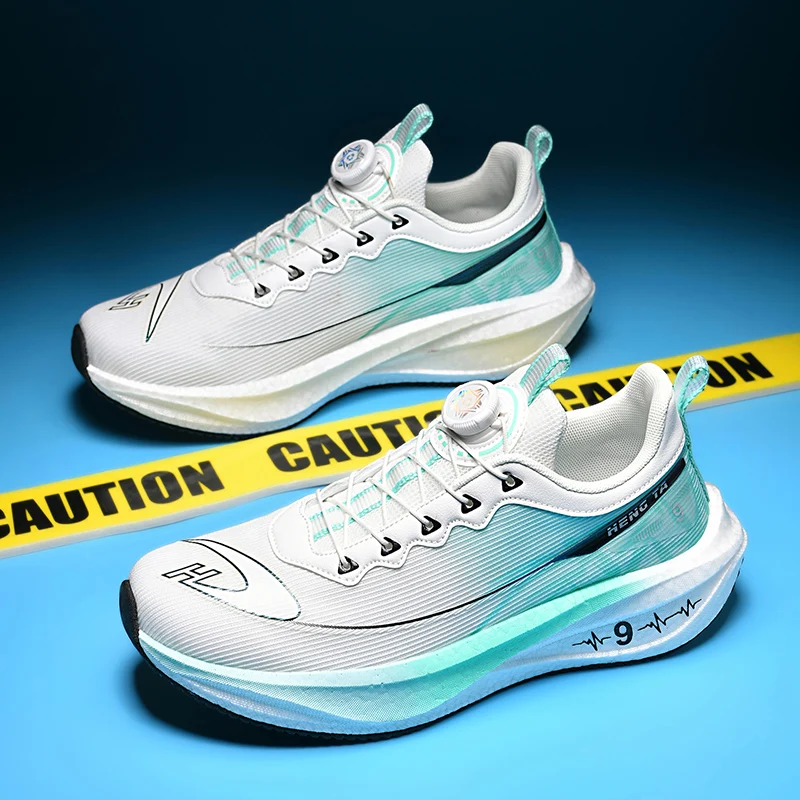 

Mens Tennis Shoes New Lightweight Breathable Sports Shoes Shock-absorbing Rebounding Professional Marathon Training Sneakers