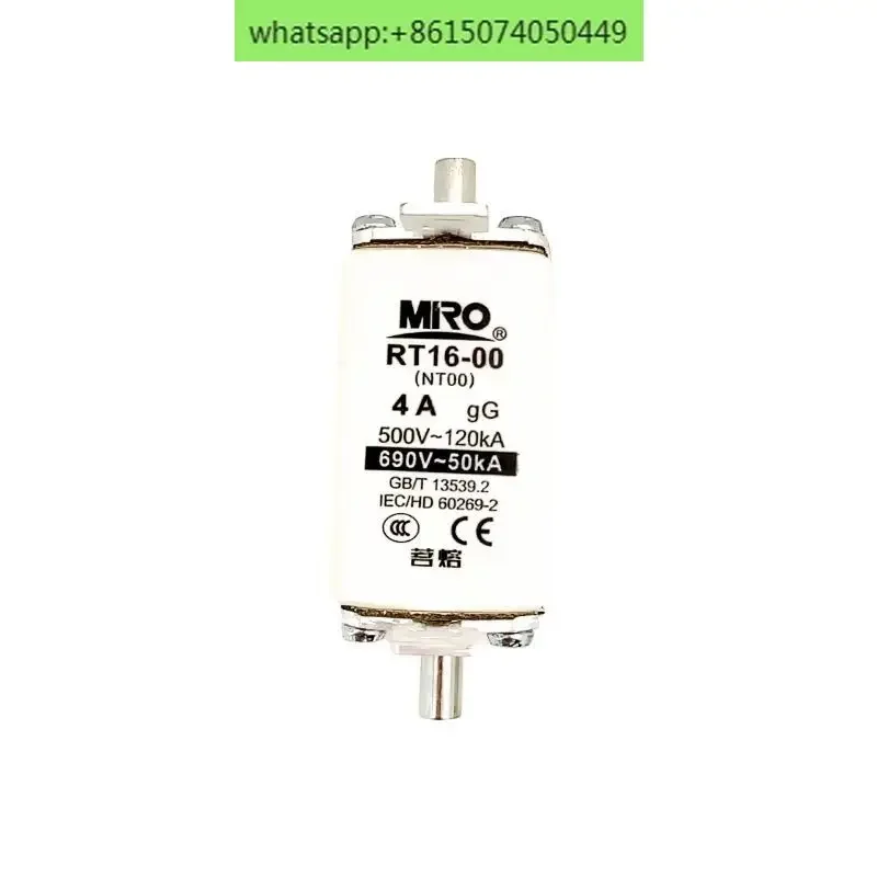 

5 шт. контактный предохранитель с расплавленной квадратной трубкой типа ножа RT16-00/RO31 NT00 4A ~ 160A 500 В/690 В