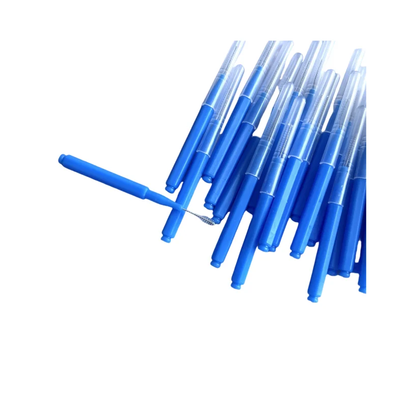 100 PCS Pencil Shaped Interdental Brush Interdental Brush Oral Care Orthodontic Cleaning Toothbrush
