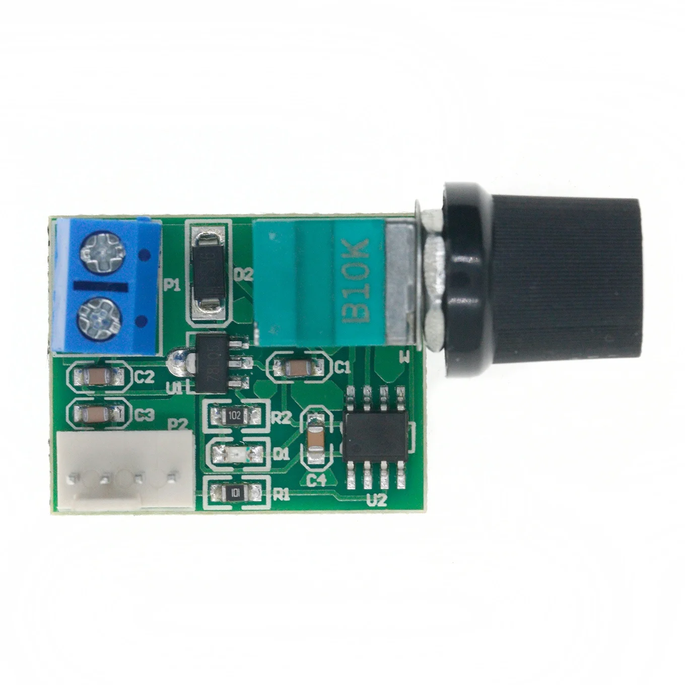 DC12V Fan Governor PWM Speed Controller With Switch Single Channel 4 Pin Low Power Mute For Computer Case Fans