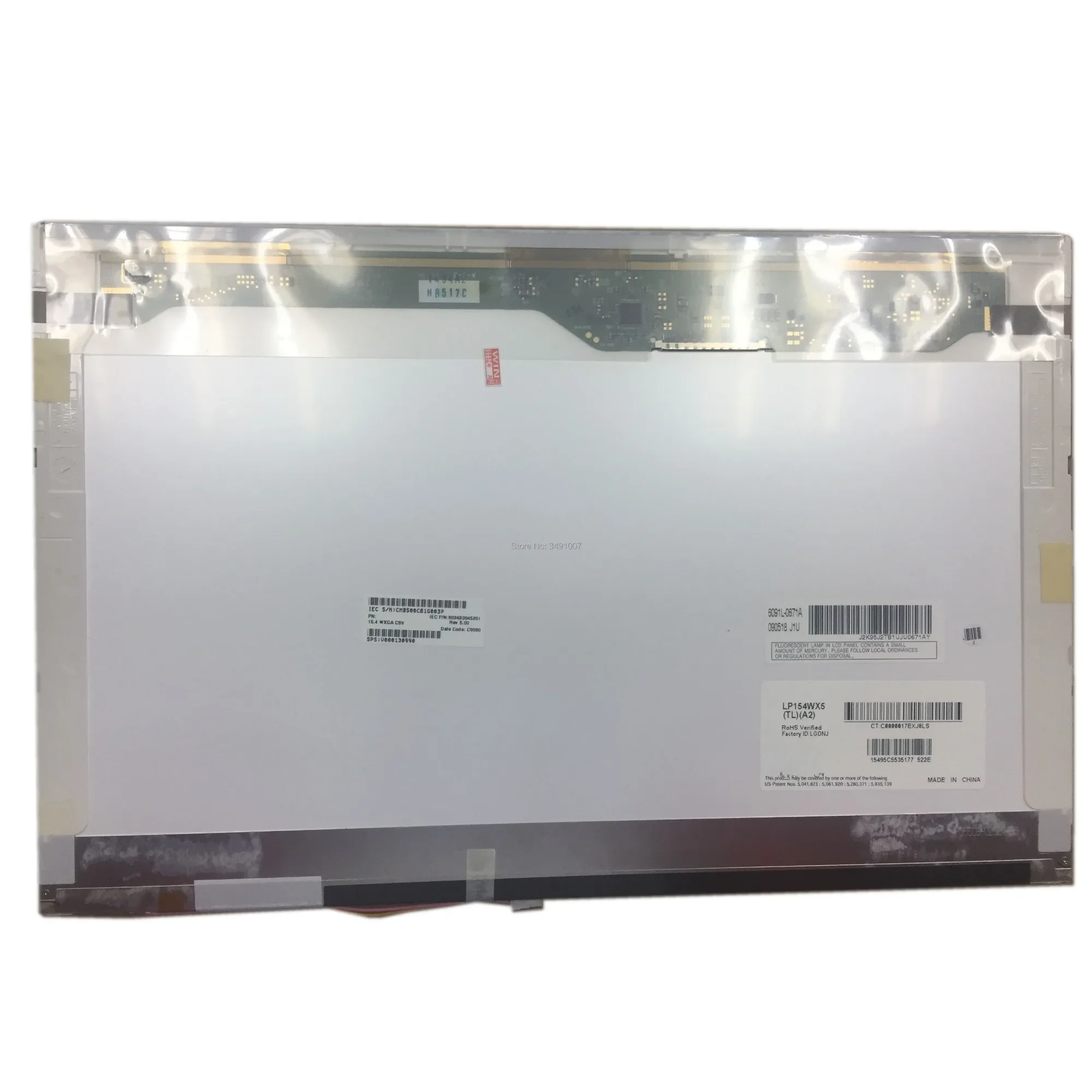 

LP154WX5 TLA2 fit LP154WX4 TLC8 B154EW08 V.0 V.1 LP154WX3-TLC1 LTN154X3-L02 15.4 inch laptop lcd screen 30 pin