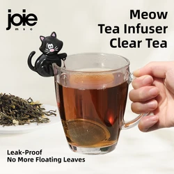 Infusore per tè Joie filtro per bustine di tè di sicurezza creativa filtro per tè carino a forma di gatto per tazza da tè usa persone carine a forma di commestibile