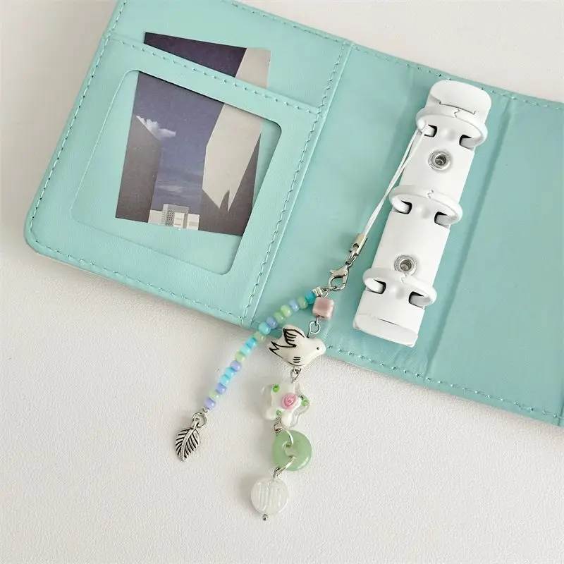 Llavero de cuentas Kawaii para teléfono, colgante de dibujos animados de Anime, para iP 11, libros, cámara, Airpods, bolsa de ropa, Ins, corea, personalizado