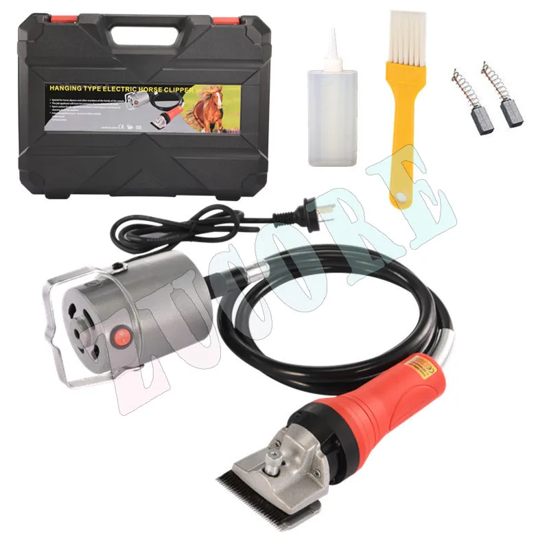 Máquina de cortar ovelhas elétrica de alta potência 1000W Kit de máquina de corte de gado com 13 dentes