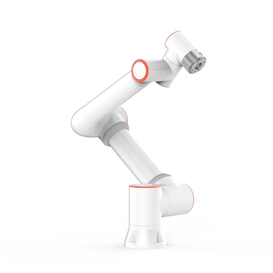 Hochpräzise Roboter und Vision. Industrieroboter und Vision-Kameras. Paletierungsroboter kombiniert mit Vision