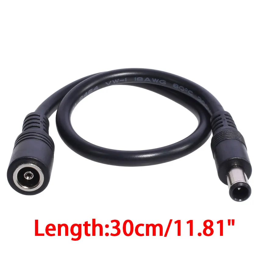 Direct Current Charging Cord 6.5x4.4mm Male to 6.5x4.4mm Female Power Supply Cable for Laptop DC6044 Extend Line