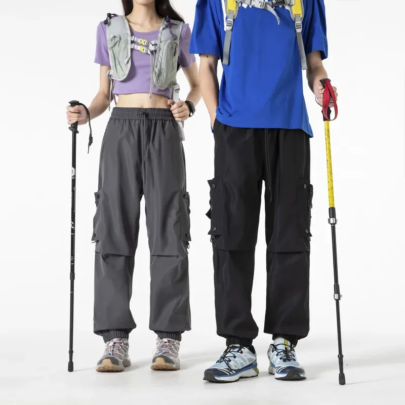 

New retro casual sportswear skinny pants from Spring and autumn outdoor motorcycle and mountaineering pants