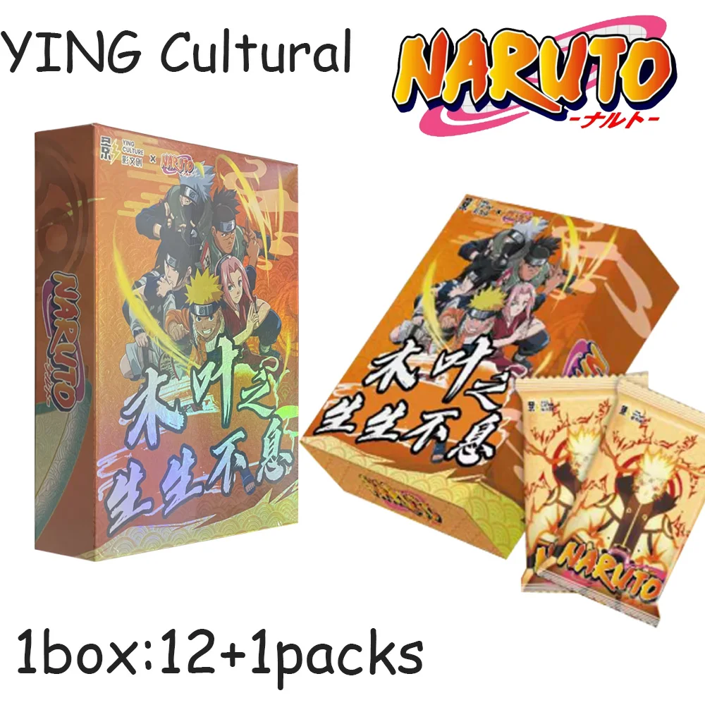 ying-cultural-naruto-cards-series-vol2-collectible-trading-cards-anime-merch-gifts-for-fan-collection-display