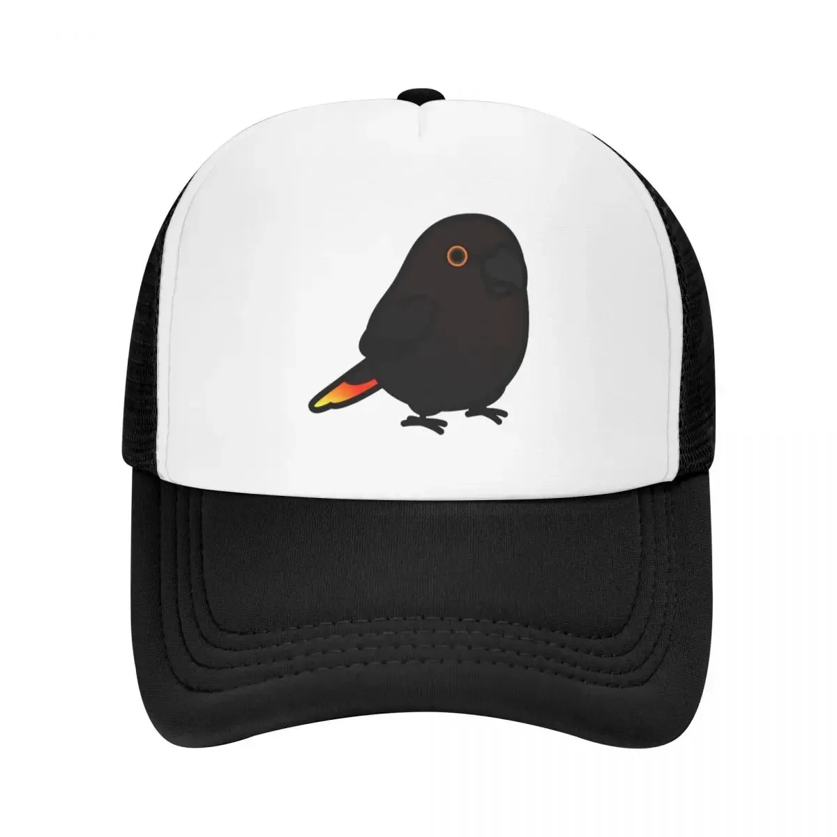 Chubby Black Lory Lorikeet Baseball Cap Christmas Hat summer hat Caps Women Men's