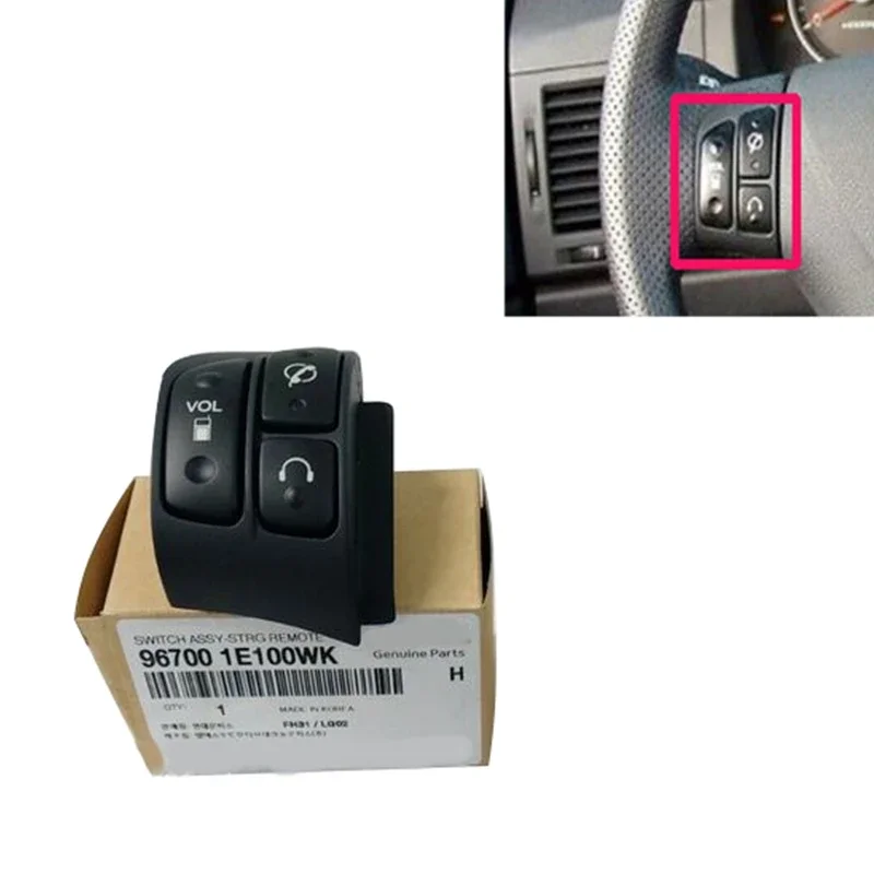 96700-1E100WK Steering Remote Control Switch For Hyundai 01-05 Accent 96700-1E100 96700-1E200