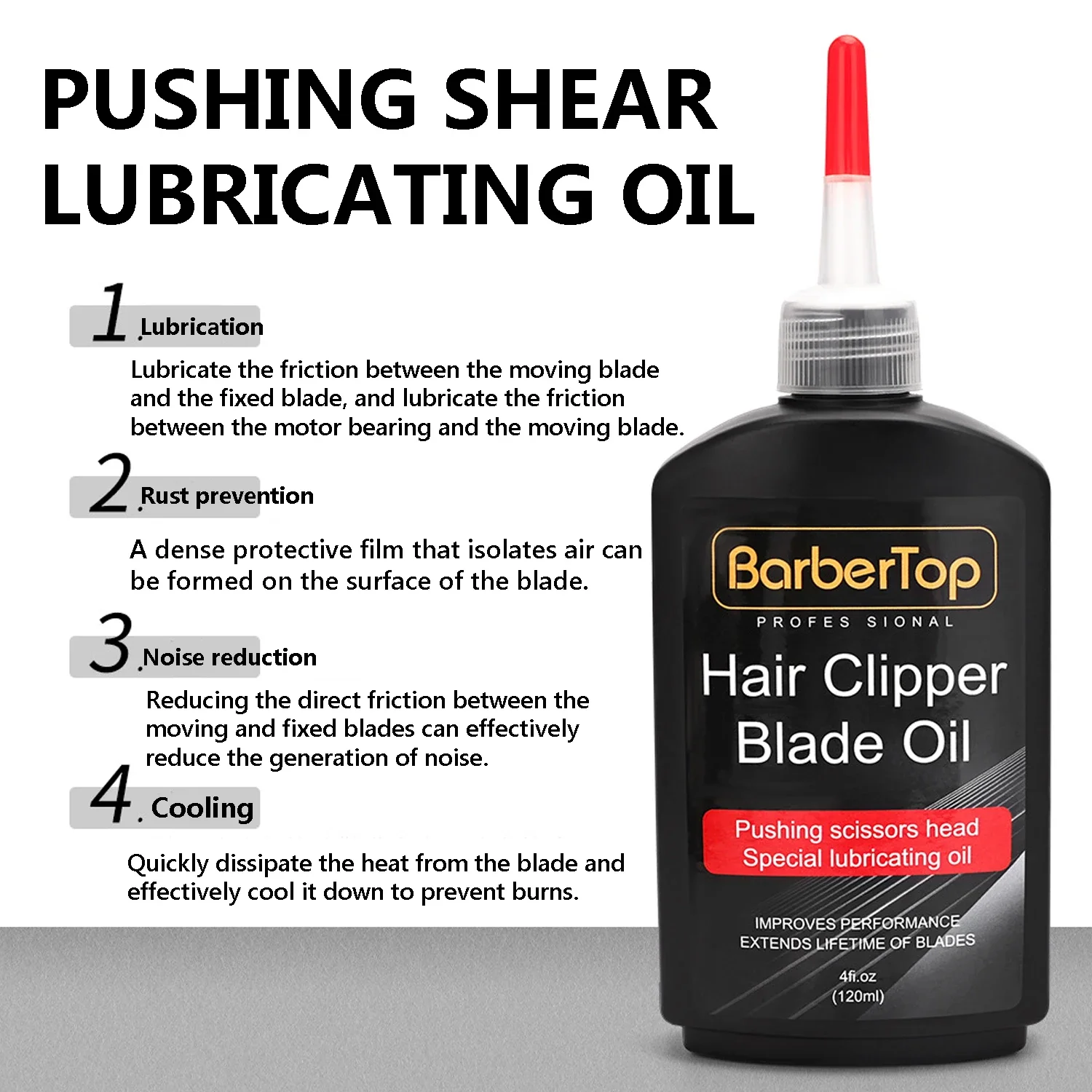 

120ml Lubricating Oil For Hair Clipper Blade Oil Rust Prevention Anti-Rust Protection Repair For Electric Shaver Tools ﻿Clipper