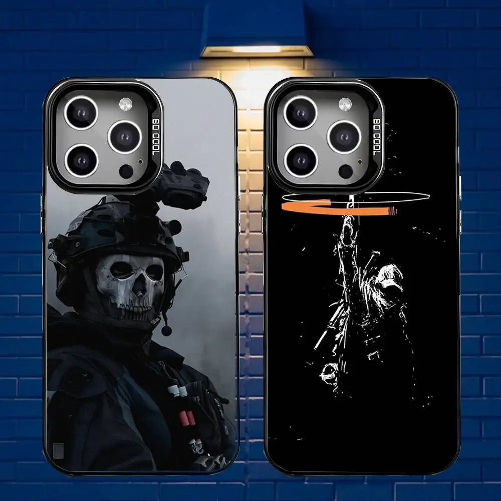

Army Special Forces Phone Case For iPhone 16,15,14,13,12,11,Mini,Pro,E,MAX Gray Matte Silicone Black Cover