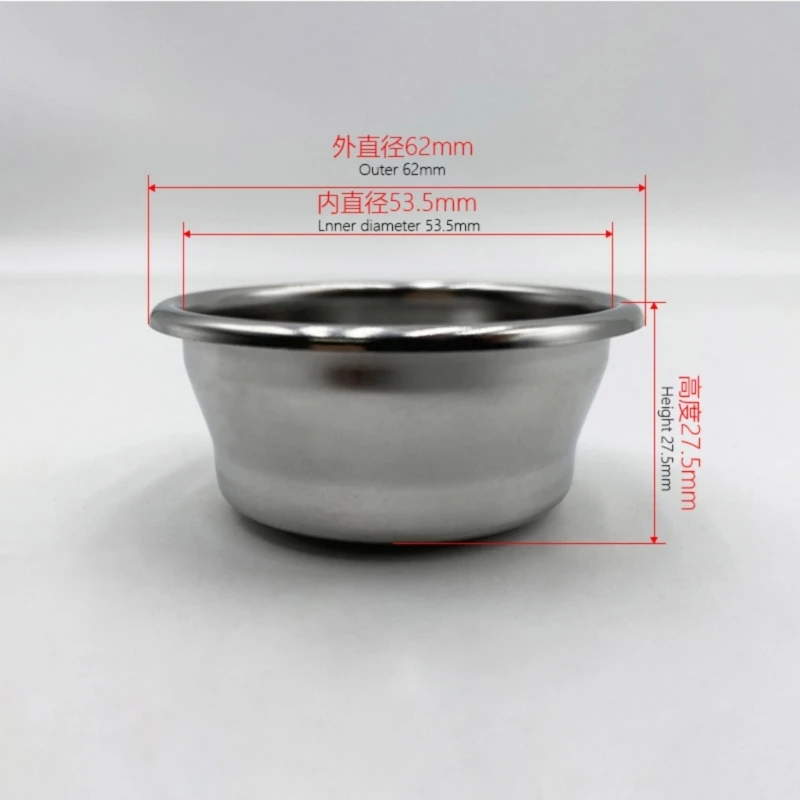 27RB 54 -мм фильтр из нержавеющей стали корзины с двойной слой порошковой чаша кофейная салона