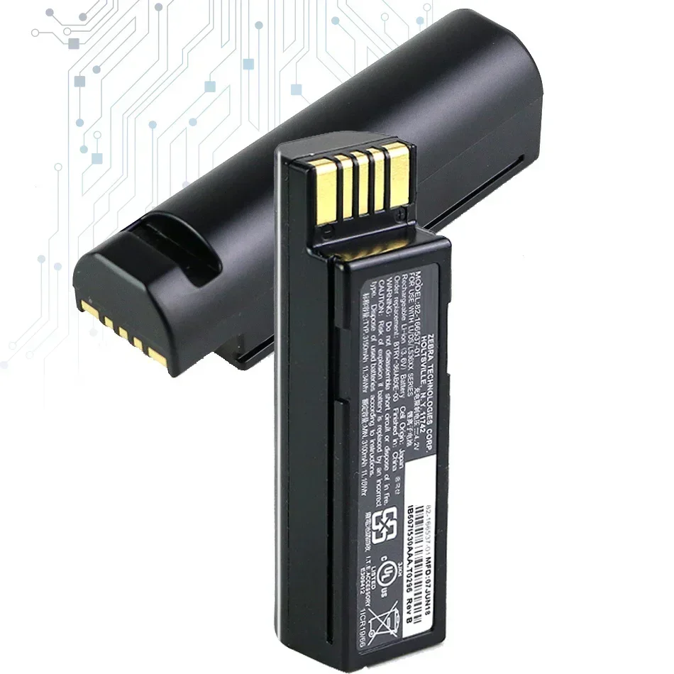 Replacement Battery 82-166537-01 For ZEBRA LI3678 DS3678 QR Code Scanning Gun 3150mAh