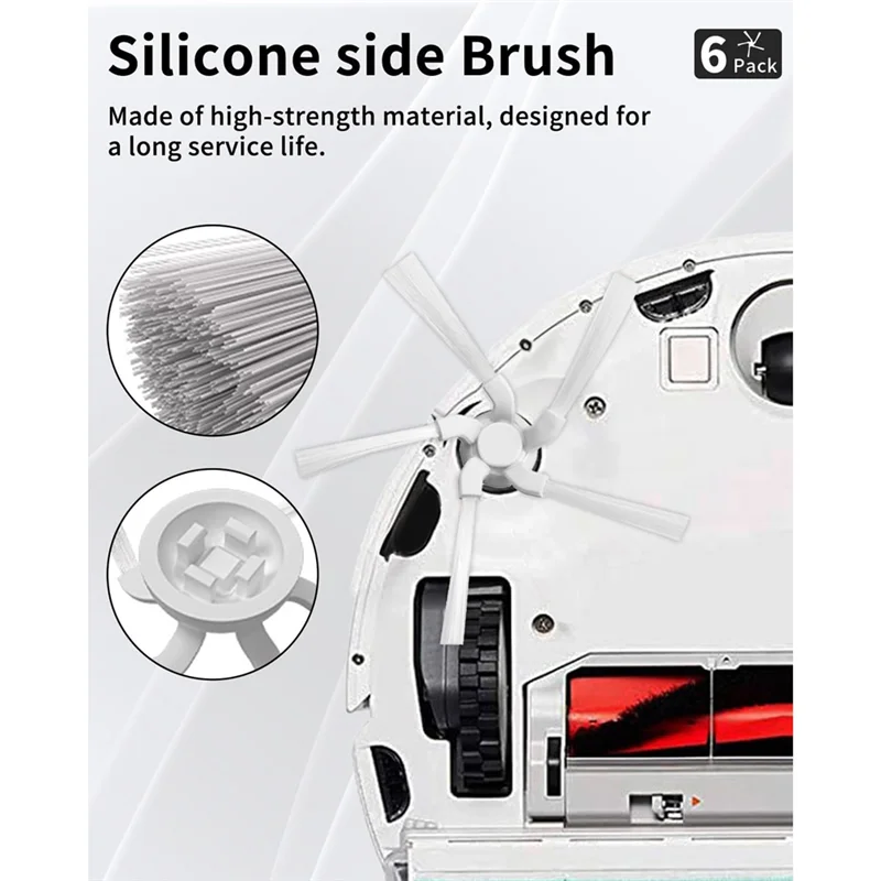 M02K-для Dreame W10/W10 Pro робот-пылесос основная боковая щетка Hepa фильтр швабра запасные части